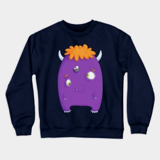 Purple Friend Crewneck Sweatshirt